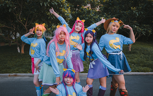 Dance Equestra Girls (Cafeteria Song) at CNBC cosplay 2019