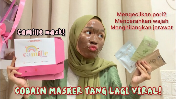 SHOPEE HAUL MASKER CAMILLE, REVIEW + TRY ON!!!!