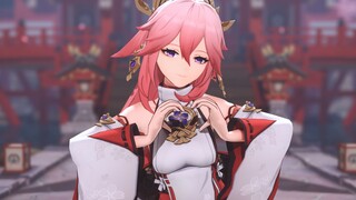 【4K / 原神MMD】八重神子 / Summertime サマータイム