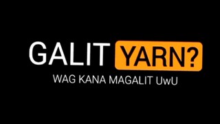 wag kana magalit UwU