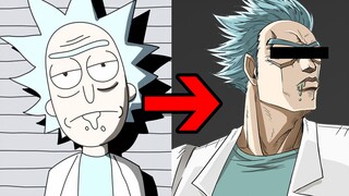 JOJO化×【瑞克和莫蒂】瑞克——「你的下一句话是」