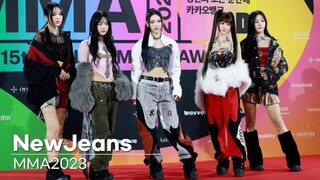 MMA 2023 NewJeans Show