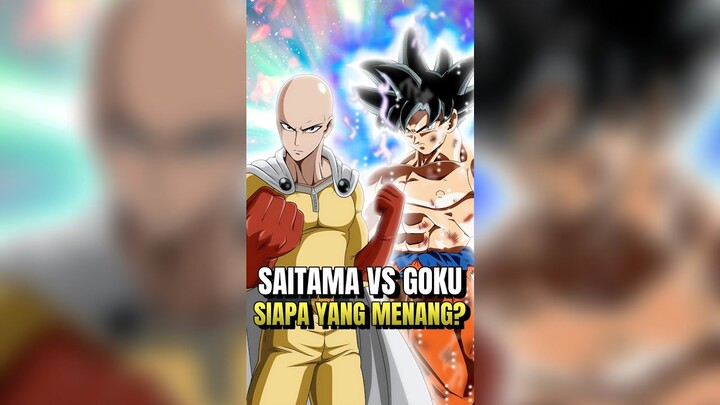 SAITAMA VS GOKU SIAPA YANG AKAN MENANG?! #shorts