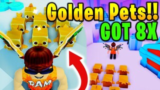 😱 Found New Secret Place & Full Team of Golden Pets in Pet Simulator 2