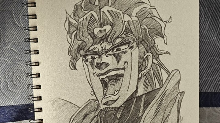 DIO's Root of All Evil Hand-drawn Illustration Collection Process