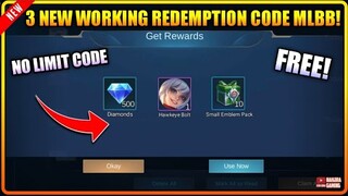 CLAIM! NEW REDEEM CODES THIS SEPTEMBER 2021 (3 NEW CODES!) - MLBB