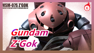 [Adegan Gundam] RG 1/144| Z'Gok| Ulang Cat| Transformasi| Tutorial Pembuatan Adegan_6