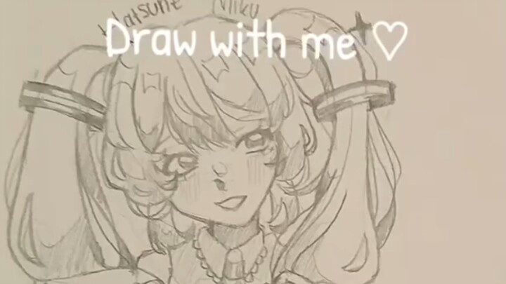 lets draw with me ✨️✨️