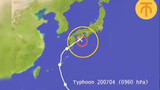 Japan: Why isn't the typhoon going to China?