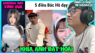 HÙNG AKIRA CƯỜI VỠ BỤNG REACTION TIK TOK VN SHIZUKA NÀY GIẤU QUẢ GÌ TO QUÁ VÀ ANH ĐẠT VILLA BỊ KHỊA