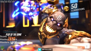 ZBRA INSANE DOOMFIST - POTG! 47 ELIMS! [ OVERWATCH 2 GAMEPLAY ]