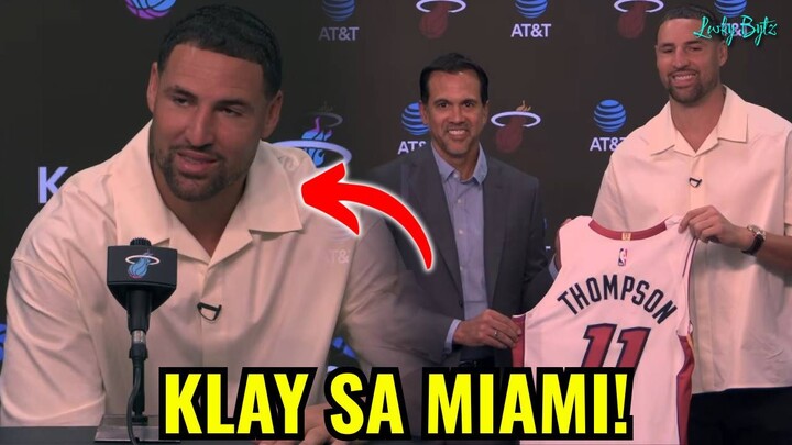 Matindi ito! Klay Thompson opisyal nang na trade sa Miami Heat!