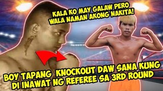 DAMSA PINUNA ANG PAGKAPANALO NI BOY TAPANG DAMAY PATI REFEREE | BOY TAPANG VS DAMSA NABA?