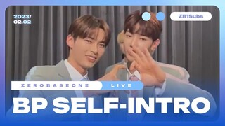 [ENG SUB] Boys Planet Self-Intro IG Live