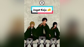 Joget Keju 🧀 snk shingekinokyojin aot AttackOnTitan fyp foryoupage untukmu fypシ fypdong kejujoget MerdekaCatetRibet eren mikasa armin