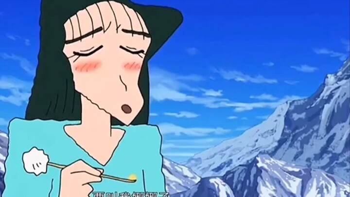 [Crayon Shin-chan] How big is Shin-chan's mouth? He can make a handsome man out of every mouthful! !