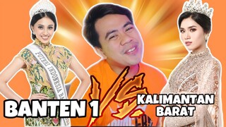 ATEBANG REACTION | PUTERI INDONESIA 2022 PROFILE VIDEO BANTEN 1 VS KALIMANTAN BARAT #puteriindonesia