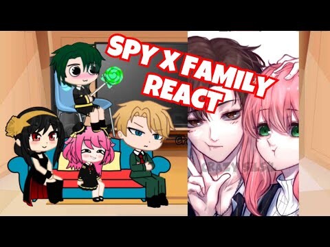 👒 Spy x Family React To Video’s 🥜 All Parts ( Yor, Anya, Loid, Damian / Gacha Life, COMPILATION )