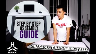 RAKK MALYARI: Pinakasulit na Gaming Table Step by Step Assembly Guide & Review (2019)