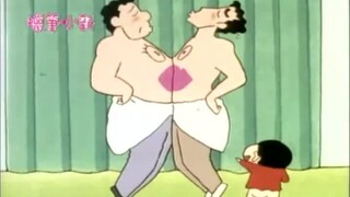 "Crayon Shin-chan" Hiroshi dan manajernya setelah mabuk