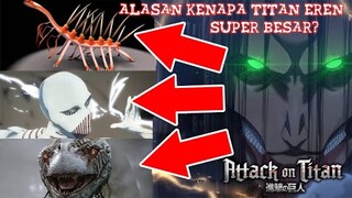 3 Teori Wujud Titan Eren..!! Alasan Kenapa Ia Memiliki Wujud Titan Paling Besar Sedunia!!