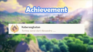 Achievement "keberangkatan"