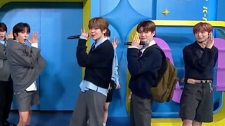 سوهي وفرقة NCT WISH يرقصان معًا! إنها جميلة جدًا وحقيبتها المدرسية على ظهرها🥹