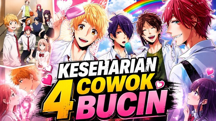 4 COWOK, 4 KEPRIBADIAN, DAN KEHIDUPAN CINTA YANG BIKIN NGAKAK 🤣