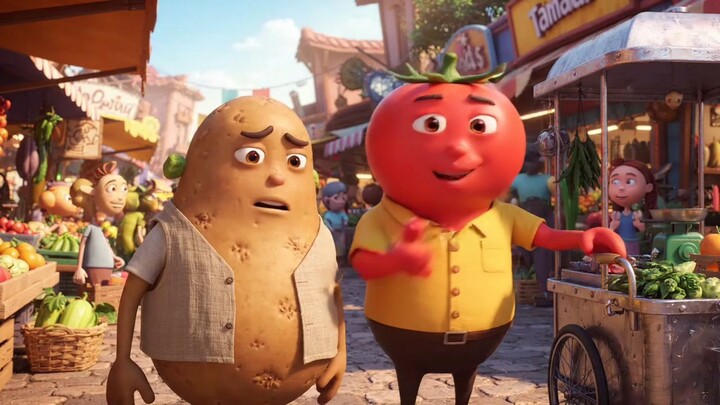 Aalu Ki Gareebi Se Amir Ban'ne Tak Ki Kahani 😱 | Emotional Vegetable Cartoon Story | 3D Animation