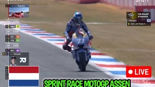 BRUTAL 🔴 SPRINT RACE MOTO GP ASSEN BELANDA 2024 HARI INI || MOTO GP ASSEN BELANDA 2024