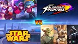 K.O.F VS STAR WARS 1 VS 1 FIGHT | MOBILE LEGENDS STAR WARS VS KOF