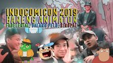 INDOCOMICON 2019 BARENG ANIMASI NOPAL, DALANG PELO, DAN FABELENIAL