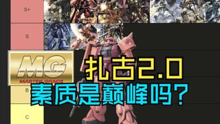 给MG扎古2.0模型排名 你会怎么排？第七期