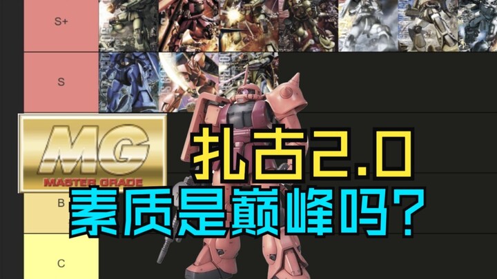 给MG扎古2.0模型排名 你会怎么排？第七期