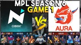 NXP SOLID VS AURA PH (GAME 1) | MPL PH S6 WEEK 3 DAY 2