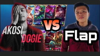 BAGONG TEAM NI DOGIE NAKALABAN ANG TOP 5 WORLD RANK NA SI FLAP | BUGBUGAN | TRASHTALK ON