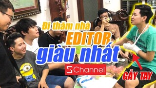 Đến nhà EDITOR GIÀU NHẤT Schannel phải Edit bằng 1 tay!