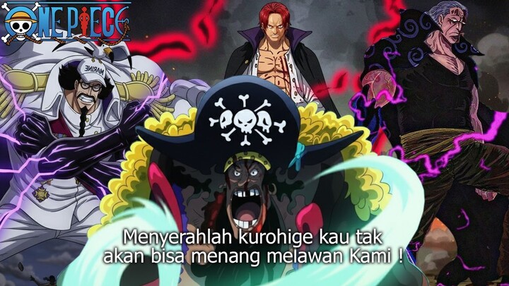 ONE PIECE TERBARU! LEDAKAN HAKI SHANKS & SENGOKU MENEMBUS KUROHIGE! SERANGAN HAKI LEVEL DEWA