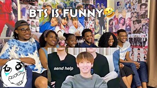 Africans show their friends (Newbies)bts being a mess on vlive