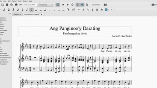 Ang Panginoo'y Darating by Lucio San Pedro