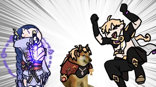 [Genshin Impact Mini Animation] Traveler in Inazuma