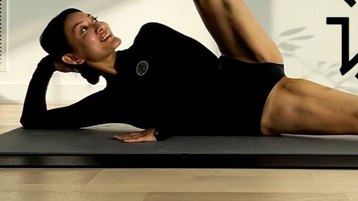 [Latihan Pilates untuk Melangsingkan Kaki 10 Menit] Ucapkan selamat tinggal pada lemak kaki dan dapa