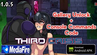 Third Crisi APK 1.0.5 (Gallery Unlock and Console Commands) Android