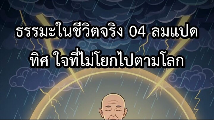 ธรรมะในชีวิตจริง 04 ลมแปดทิศ ใจที่ไม่โยกไปตามโลก