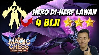 DI-NERF MINGGU LALU, APAKAH HERO INI SANGGUP MELAWAN 4 BIJI ⭐⭐⭐?? | Magic Chess Bang Bang Indonesia