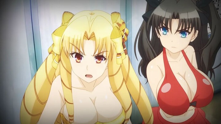 Luvia's Explosive Beach Entrance! Sisterhood Vow Chaos | Prisma Illya Scene