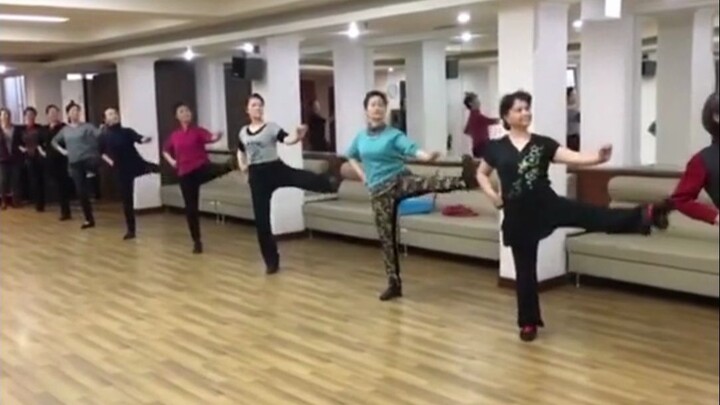 فريق مقاتلات البدو النسائي السابق في منطقة بكين العسكرية، متوسط أعمارهن تجاوز السبعين عامًا.