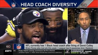 Stephen A. Smith reacts to Mike Tomlin is the only Black head coach after firing of David Culley