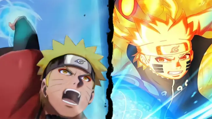 NxB NV: Naruto Sage Mode Vs Naruto Kurama Link Mode | Evolution of Naruto Uzumaki