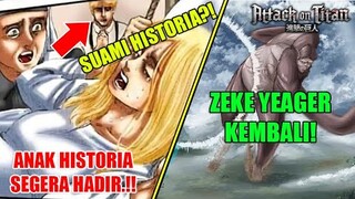 Zeke Akhirnya Muncul..!! & Lahirannya Historia - Fix Farmer-kun adalah Ayahnya?!..!! [AOT 134 LEAKS]